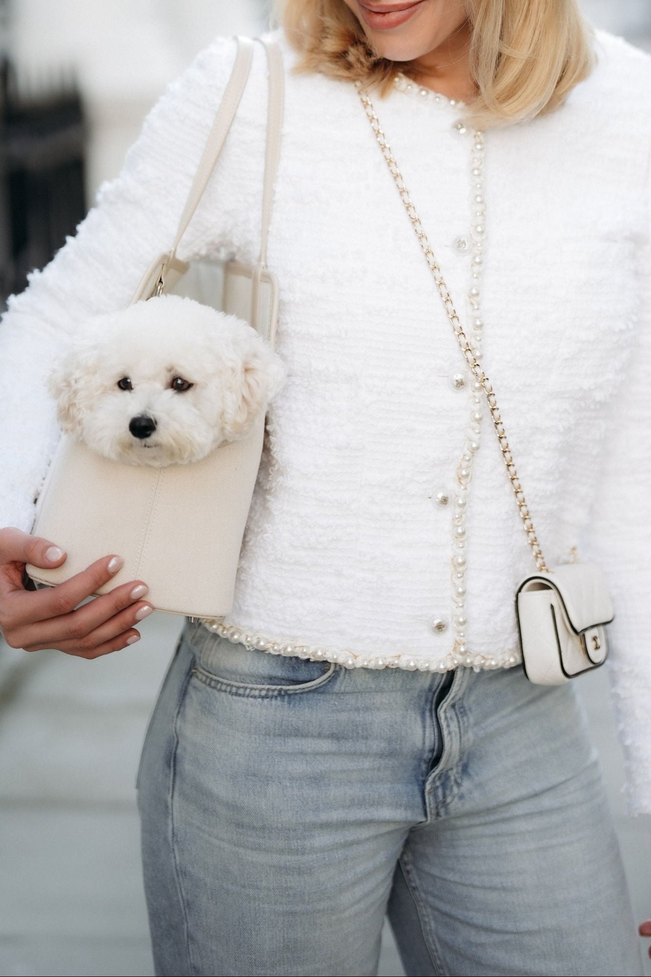 The London Tote Bag — Cream Maison Munch