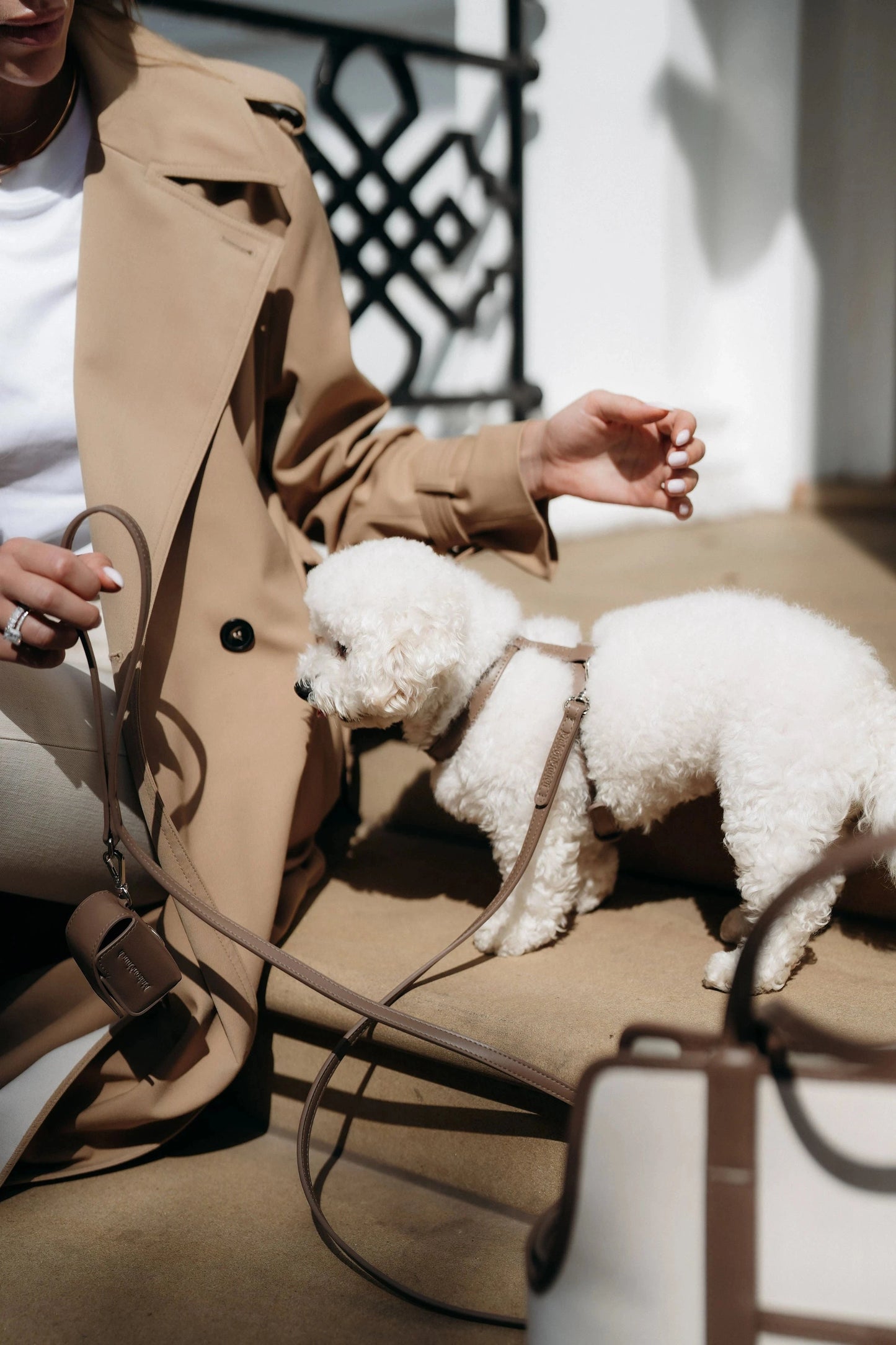 The Pocket - Cocoa Poop Bag Holder Maison Munch