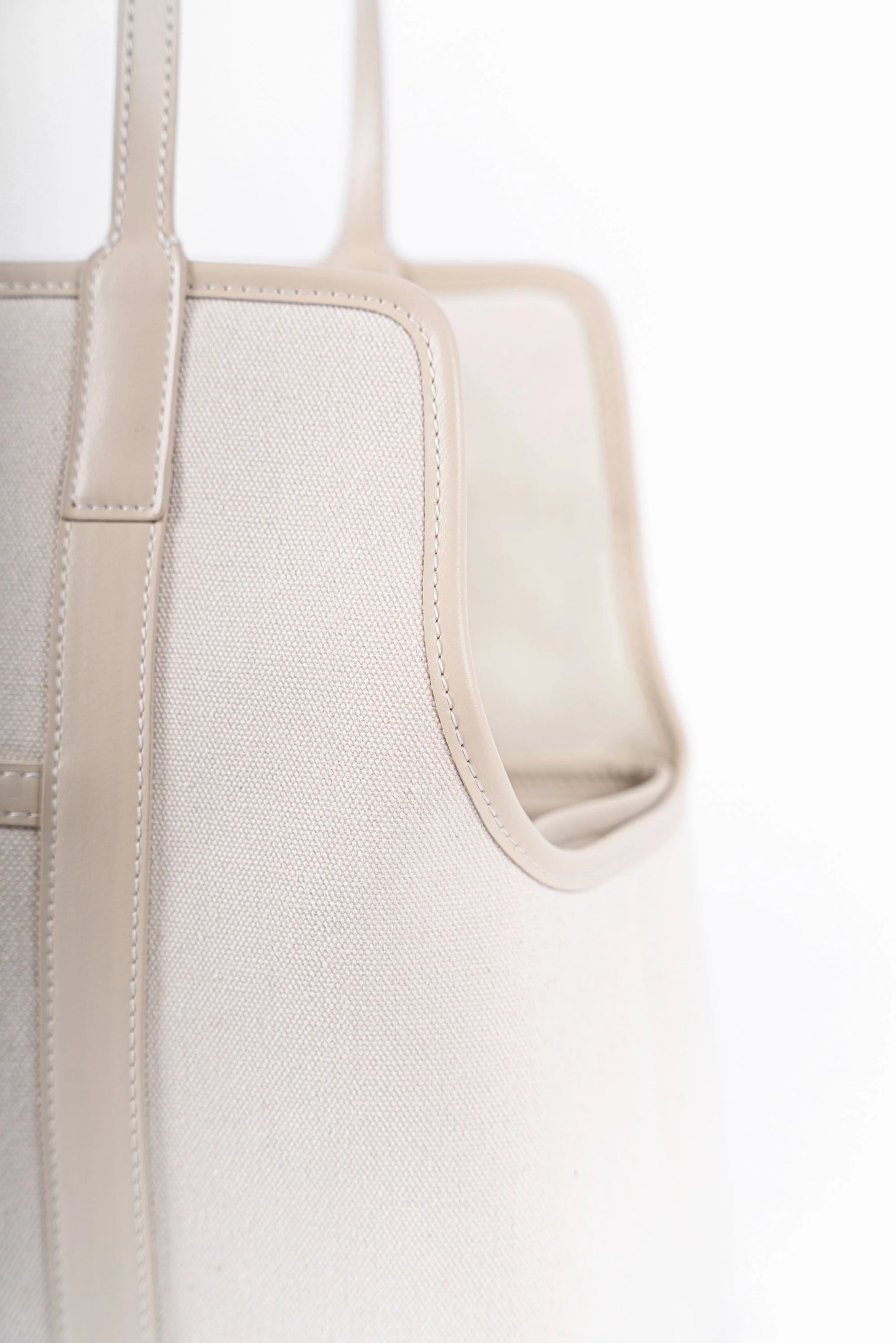 The London Tote Bag — White/Cream Maison Munch