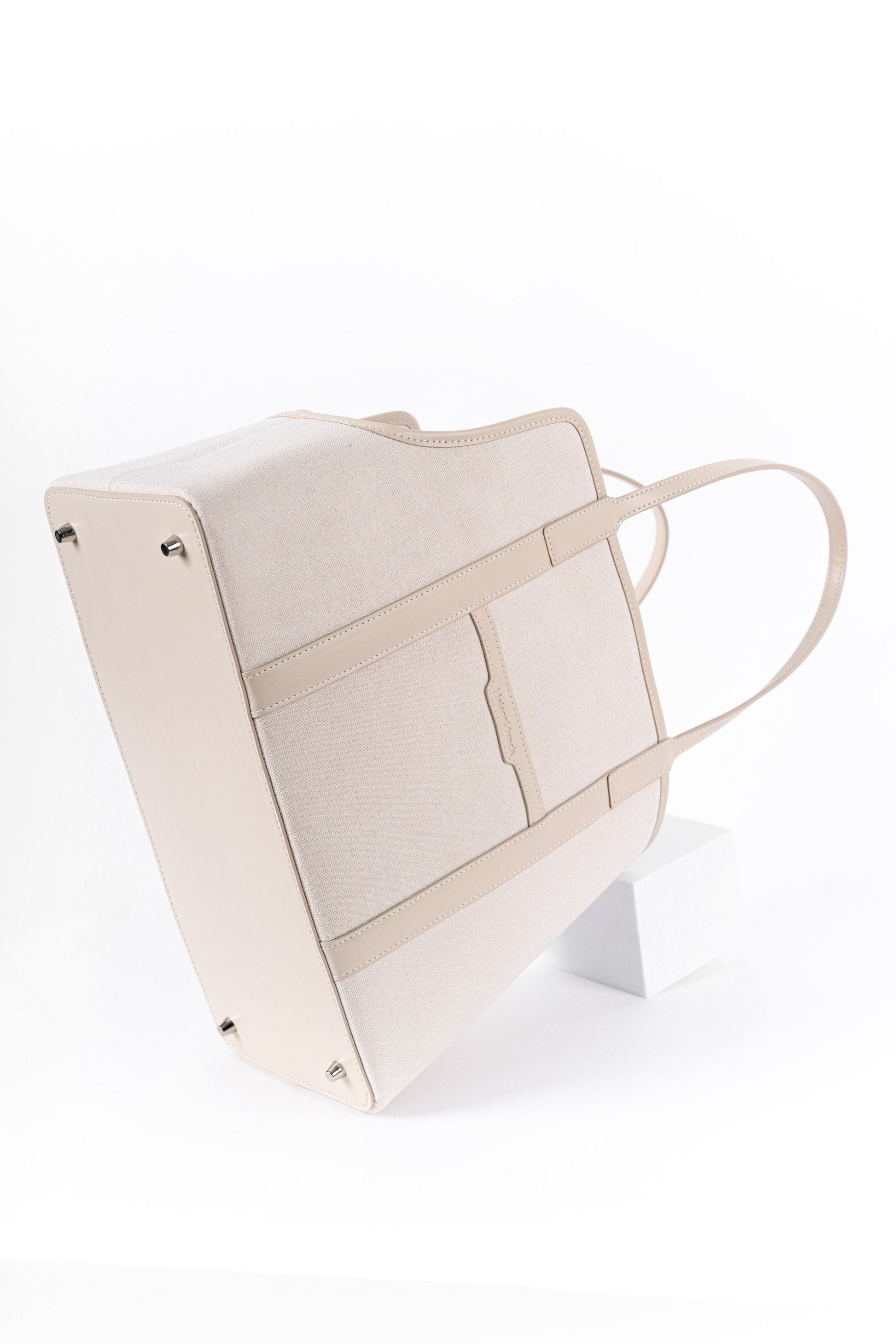 The London Tote Bag — White/Cream Maison Munch