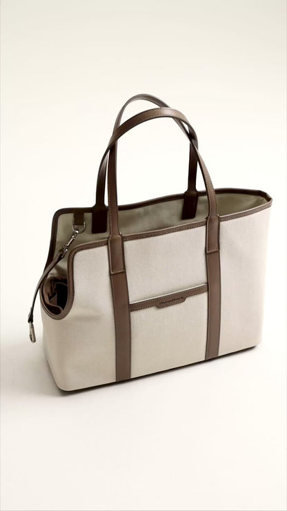 The London Tote Bag — Cocoa